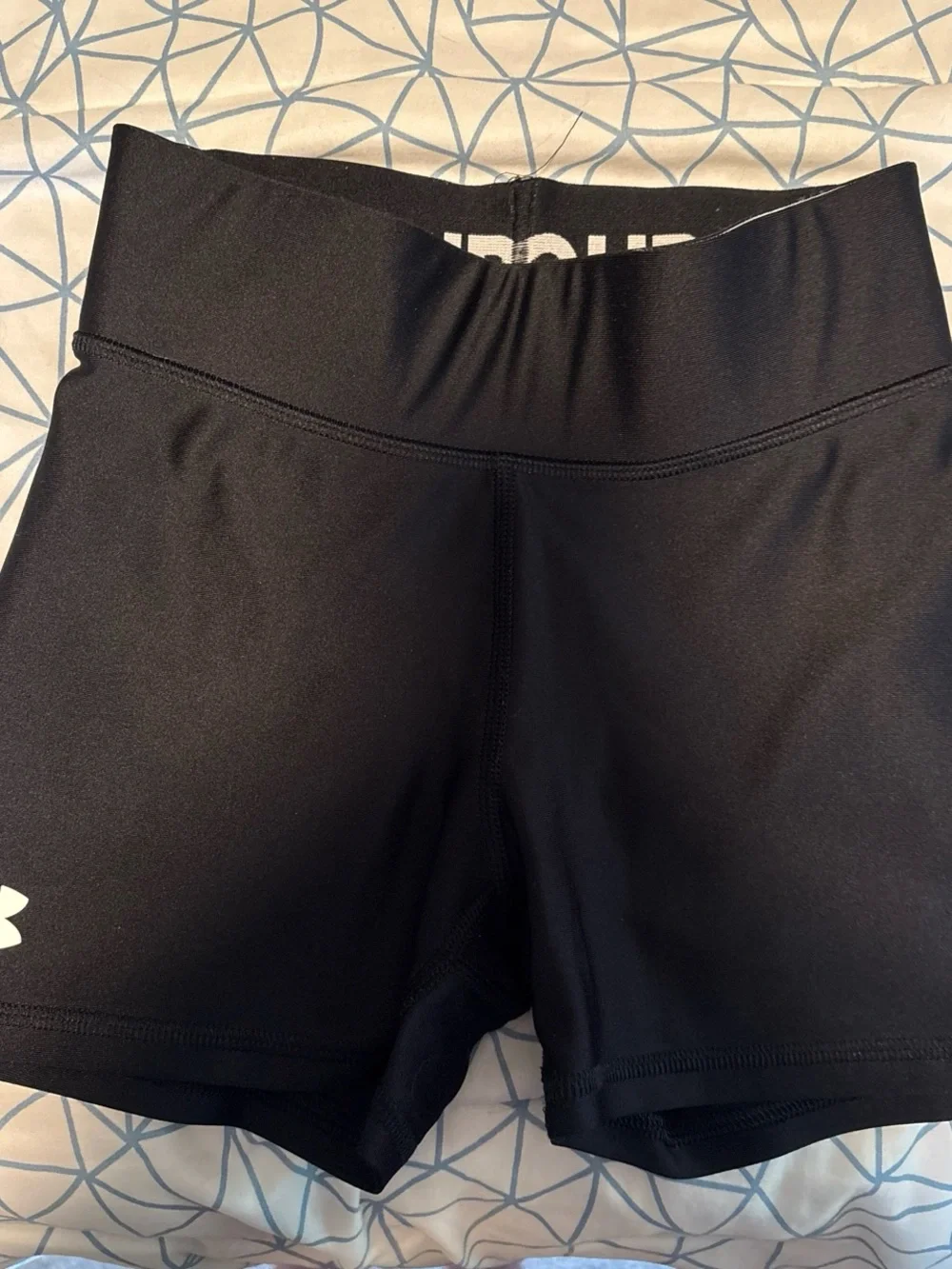 Under Armour Women's Black Compression Bike Shorts